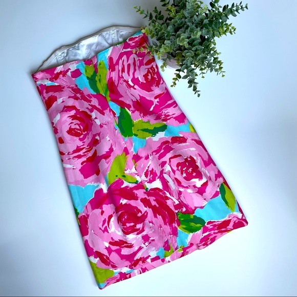 Lilly Pulitzer Rare Hotty Pink First Impression Size 2 Keetan Dress - Picture 5 of 13